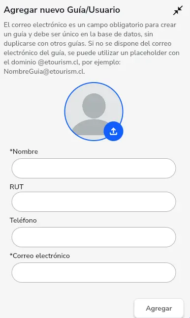 Configuración de la agencia